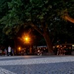 evening in Bratislava old town